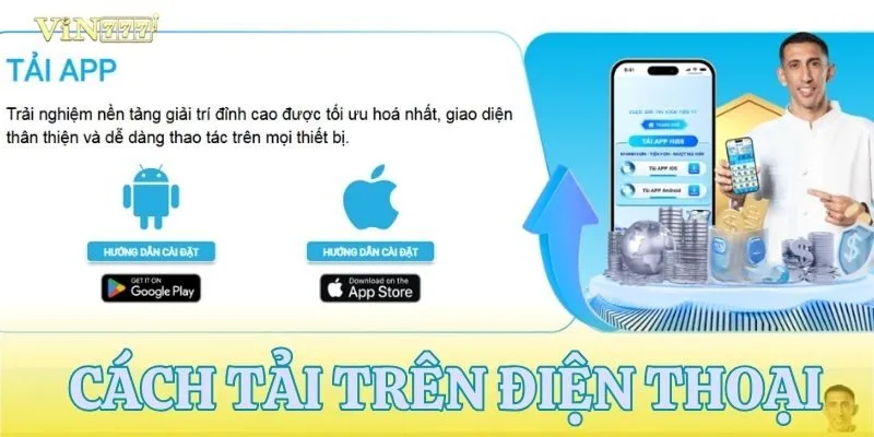 Cách tải ứng dụng trên ios và android