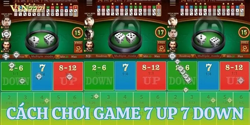 Hướng dẫn cách chơi 7 Up 7 Down